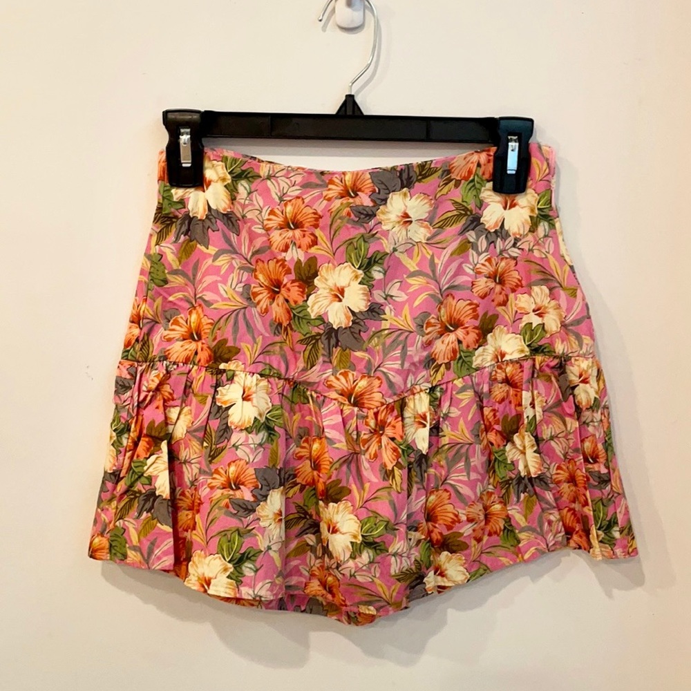 Mini Floral Zara Skirt